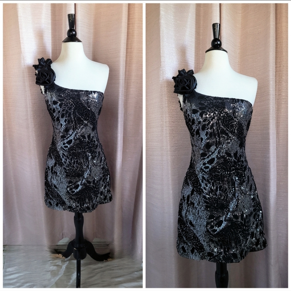 Vintage 80's Masquerade Brand Dress